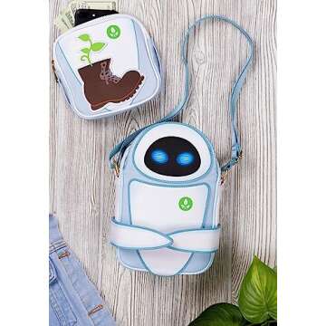 Loungefly Pixar Moments Wall E Date Night Crossbody Bag