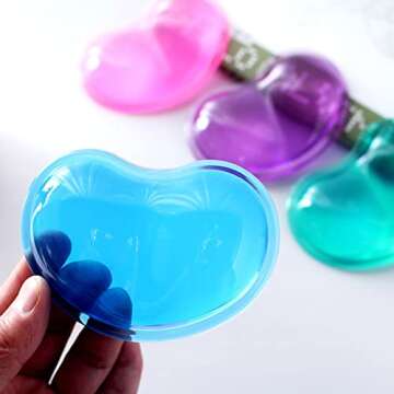 ABRONDA Ergonomic Gel Wrist Rest Set for Pain Relief