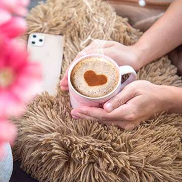 Not a Day Over Fabulous - Funny Birthday Wine Gifts Ideas for Women, Wife, Mom, Daughter, Sister, Aunt, Best Friends, BFF, Coworkers, Her - Pink Marble Mug, Ceramic Coffee Cup