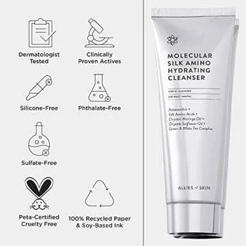 Allies of Skin Molecular Silk Amino Hydrating Cleanser