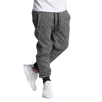 Southpole Men's Basic Fleece Marled Jogger Sweatpants - Stylish Comfort in Every Pair
