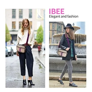 IBEE Crossbody Bags For Women,Neoprene Bag,Messenger Bag