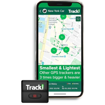 Tracki GPS Tracker for Vehicles, Car, Kids, Assets - Your Ultimate Peace of Mind