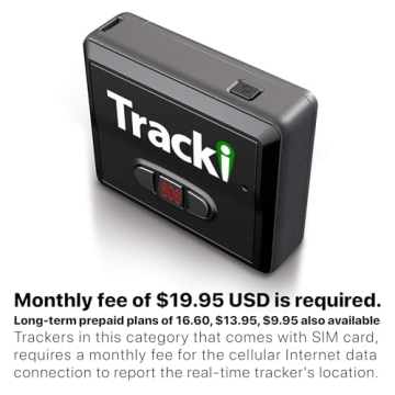 Top Tracki GPS Tracker - 4G LTE Real-Time Monitoring