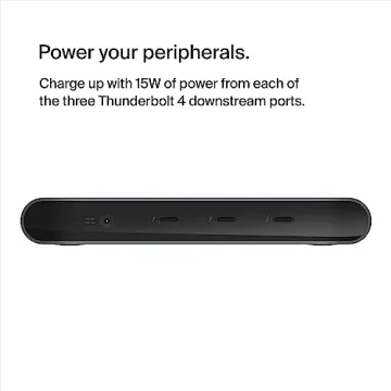 Belkin 5-in-1 Thunderbolt Hub with High-Speed Connectivity and Power