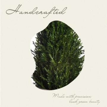 LeafLuxe Mini Natural Pine Christmas Tree with Ceramic Planter - 10 Inch Tabletop Miniature Tree for Festive Home Decor