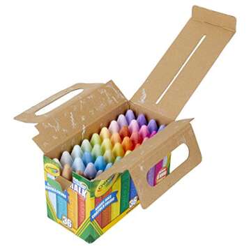 Crayola Sidewalk Chalk 36 Ct