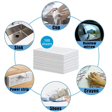 Magic Nano Sponge Eraser Sheets - Reusable Cleaning Pads