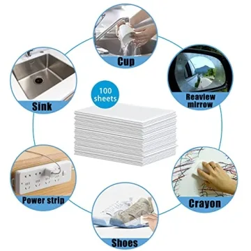Magic Nano Sponge Eraser Sheets - Reusable Cleaning Pads