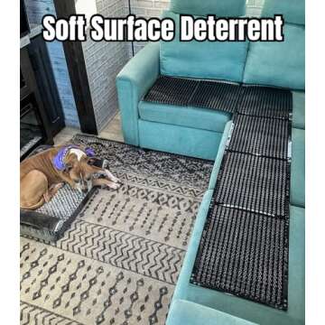 10 Pk: Scat Mats, Cat Deterrent Mat, Keep Dogs Off Furniture, Scat Mat for Cats, Scat Mats for Dogs, Keep Cats Off Counter Tops, Scat Mat, Animal Deterrent Mats, Keep Dogs Off Couch, Dog Deterrent Mat