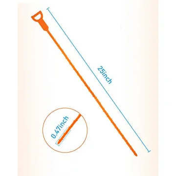 Anie 6PCS Drain Clog Remover for Effective Drain Cleaning