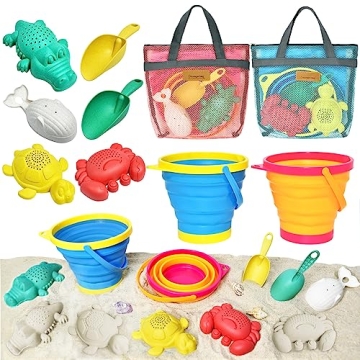 Aclarastra Collapsible Beach Sand Toys - Fun & Portable for Kids