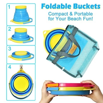 Collapsible Beach Sand Toys for Kids - Aclarastra