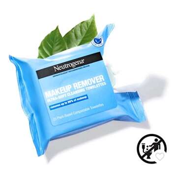 Neutrogena Makeup Remover Cleansing Towelettes 25 ct (Pack of 4)