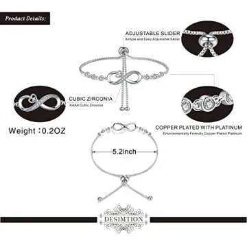 Infinity Bracelets for Women - Timeless Gifts for Her