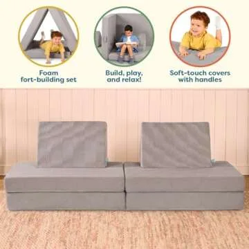 B. toys Foam Fort Playset for Creative Kids