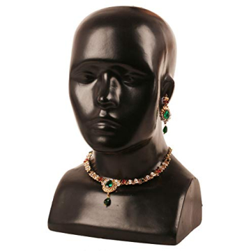 Touchstone Elegant Handcrafted Indian Jewelry Set for Women