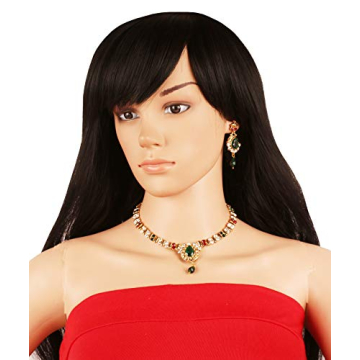 Touchstone Elegant Handcrafted Indian Jewelry Set for Women