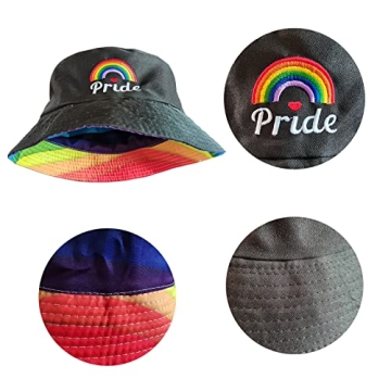 Pride Bucket Hat Reversible Lightweight for All