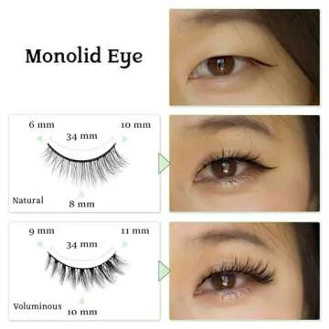 2R Studio Pre-Glued Reusable Eyelashes for Easy Glam