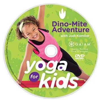 Yoga for Kids: Dino-Mite Adventure DVD for 2-8 years