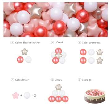 Durable GOGOSO Ball Pit Balls for Kids - Safe and Colorful