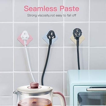 OOTSR 8-Pack Strong Adhesive Hooks for Home & Kitchen