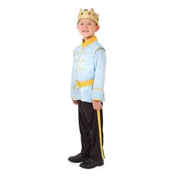 Little Adventures Soft Golden Silver Crown for Kids