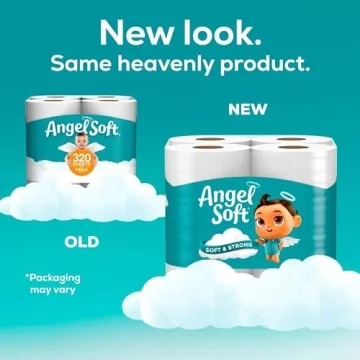 Angel Soft Toilet Paper 16 Mega Rolls Soft Strong Solution