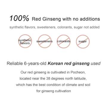 Pocheon 240g(8.5oz), 100% Pure Korean 6Years Root Panax Red Ginseng Extract Royal, 70% Solid State, Saponin, Natural Immune Support