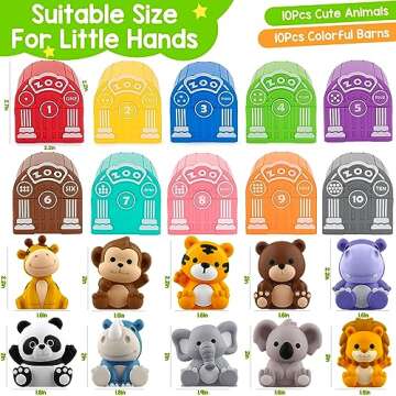 Montessori Learning Toys for 1-3 Year Olds - 20 Pcs