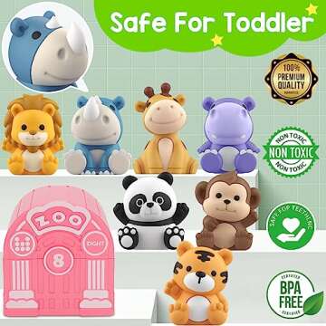 Montessori Learning Toys for 1-3 Year Olds - 20 Pcs