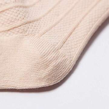 Kaariss Baby Girls Boys Toddlers No Seam Cotton Knee High Socks Tube Ruffled Stockings 5 Pack