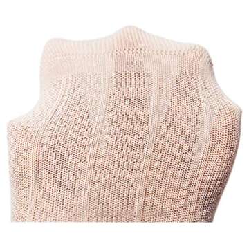 Kaariss Baby Girls Boys Toddlers No Seam Cotton Knee High Socks Tube Ruffled Stockings 5 Pack