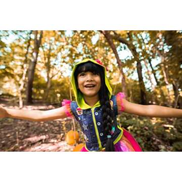 JoJo Siwa Little Girls Cosplay Costume Dress Green 7-8