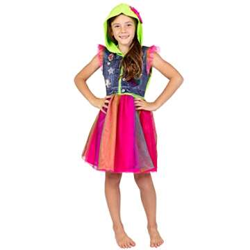 JoJo Siwa Little Girls Cosplay Costume Dress Green 7-8