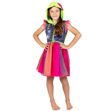 JoJo Siwa Little Girls Short Sleeve Dress - Stylish Fun