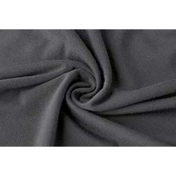 Long Sleeve Crop Tops for Women Workout Basic Clothes for Teen Ladies Fitted Slim Scoop Neck Cute Yoga Shirts (Grey, Medium)