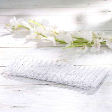 DRESBE Rhinestone Mesh Body Chains Hollow Tank Tops Bikini Crop Top Party Body Jewelry Accessories f...