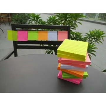 Creatiburg Sticky Note Pads for Organized Note-taking