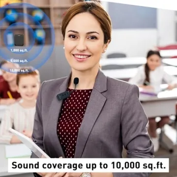 ZOWEETEK Wireless Voice Amplifier for Teachers
