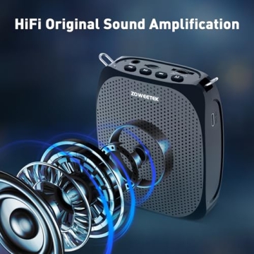 ZOWEETEK Wireless Voice Amplifier for Teachers