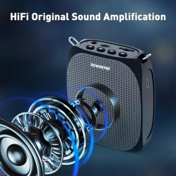 ZOWEETEK Wireless Voice Amplifier for Teachers