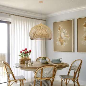 Handmade Bamboo Pendant Light - Arturesthome Chandelier