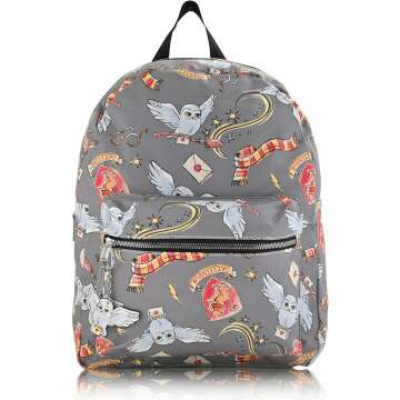 Harry Potter Fast Forward All Over Print Backpack - Magical Style for Students