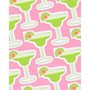 xo, Fetti Margarita Napkins - 3-ply, 24 pcs | Mexican Bachelorette Fiesta Decorations, Western Birthday Party, Summer Cactus Supplies, Cinco de Mayo Tequila Cocktail Tableware, 21st Bday Decor