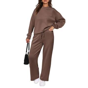 PRETTYGARDEN Women's Cozy Lounge Set for Winter Wear
