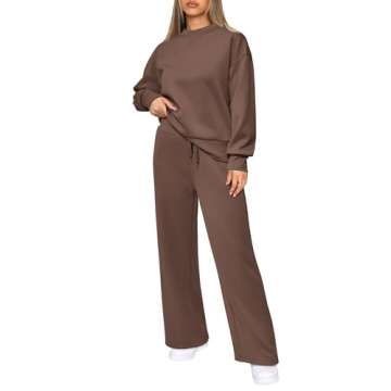 PRETTYGARDEN Women's Cozy Lounge Set for Winter Wear