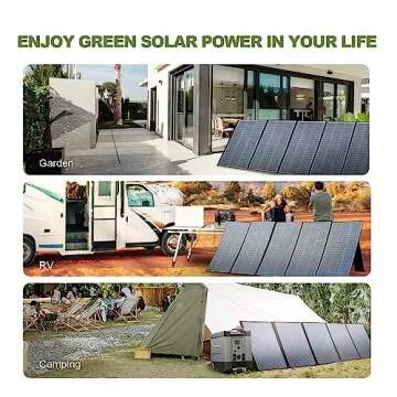 ALLPOWERS SP037 400W Portable Solar Panel Kit for Outdoor