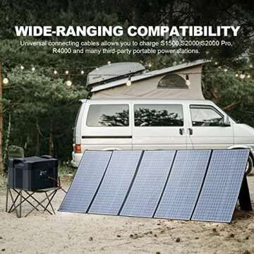 ALLPOWERS SP037 400W Portable Solar Panel Kit for Outdoor